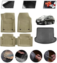 Nissan Qashqai 2006-2013 7 Koltuk Uyumlu Paspas Araca Özel Bagaj Havuzu MBS Bej