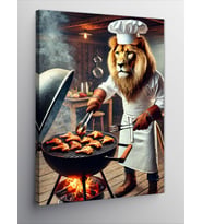 Kanvas Tablo Mangalcı Aslan