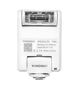 Yongnuo YN6 Micro Bataryalı Universal Tepe Flaşı (Beyaz)