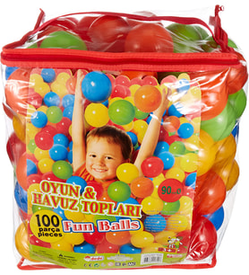 Dede Oyun Havuz Topu 100'lü, 9cm