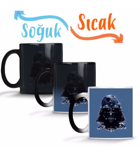 Darth Wars 2 Sihirli Kupa Bardak Porselen