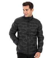 Crozwise Erkek Dolumlu Mont siyah 5031-10
