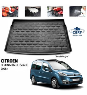 Citroen Berlingo Bagaj Havuzu Paspası 2008-2017