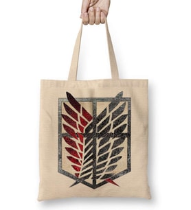 Attack On Titan Scoutıng Legıon Bez Çanta Uzun Saplı