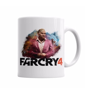 Far Cry 4  Pagan Min Kupa Bardak Porselen