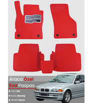 BMW 3 SERİSİ E46 (1997-2006) Uyumlu EVA Paspas Tam Set–Araca Özel,Su Geçirmez,Kolay Montaj