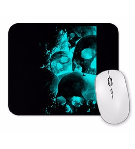 Caveira Fluor Mouse Pad