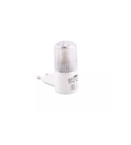 Renkli LED Gece Lambası, Yumuşak Işık, Rahatlatıcı Uyku Ortamı (Krem)