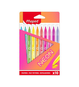 Maped Color'Peps Neon Keçeli Kalem 10 Renk 845419