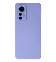 Mey İthalat® Mi 12 Lite Kılıf Nano içi Kadife Silikon - Lila