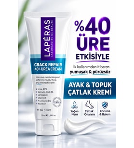 Ayak ve Topuk Çatlak Bakım Kremi%40 Üre ve%2 Salisilik Asit Nasır, Sert ve Ölü Deriler, Ayak Kokusu Karşıtı Nemlendirici Krem 75ml