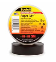 3M Scotch 33+ Vinil Elektrik Bandı Siyah 19 mm x 20 m 3M