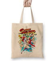 Street Fighter World Warrior Street Fighters Bez Çanta Uzun Saplı