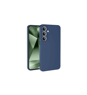 Samsung Galaxy S24 Fe Kılıf Nano İçi Kadife Silikon - Lacivert