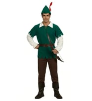 Robin Hood Kostümü Yetişkin (Çok Renkli)