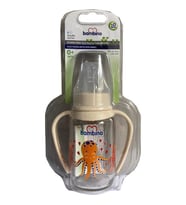 Bambino Kiraz Uçlu Cam Biberon 125 ml 0+Ay Yavaş Akış