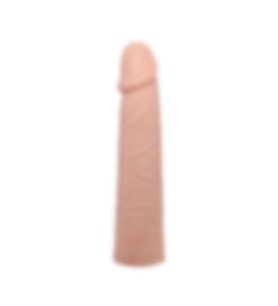 River World 6 cm'lik Dolgulu Pe nis Kılıfı Gerçekçi Uzatmalı Prezervatif Dildo