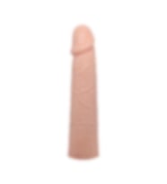 River World 6 cm'lik Dolgulu Pe nis Kılıfı Gerçekçi Uzatmalı Prezervatif Dildo
