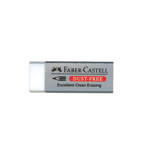 Faber-Castell Öğrenci Silgisi Dust Free 20 Lİ Beyaz (20 Li Kutu)