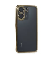Xiaomi Redmi 13c Kılıf Razer Lensli Silikon - Gold