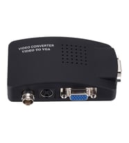 Powermaster PM-983 BNC S-Video VGA'dan VGA'ya Görüntü Dönüştürücü 1080P Destekli