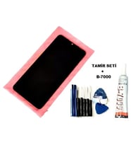 Tkgz P30 Lite Uyumlu Lcd Ekran Dokunmatik Servis + B-7000 + Tamir Seti
