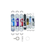 PWS Kapalı Kasa Su Arıtma Cihazı  STD 7li Platinium mebran B12 Alkali+şeffaf mineral+gümüş iyon