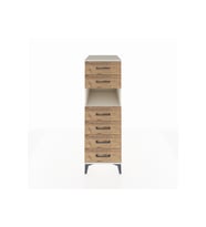 Kronos Dolap Tek Raflı 6 Çekmeceli 44x59x134 Aytaşı-Çam