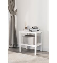 Life 2 Katlı Plastik Beyaz Banyo Mutfak Rafı MIT1054