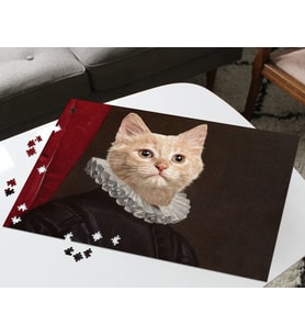 BK Gift Evcil Dostlara Özel 1000 Parça Profesyonel Puzzle, Evcil Dost Portre, Evcil Hayvan Puzzle-20