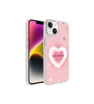 Apple iPhone 14 Plus Uyumlu Kılıf Airbagli Parlak Tasarımlı Zore Mimbo Kapak (Model 1)