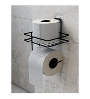 Pratik Yapışkanlı Metal Tuvalet Kağıdı Tutucu