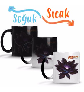 Camiseta Magic The Gathering Black Lotus Sihirli Kupa Bardak Porselen