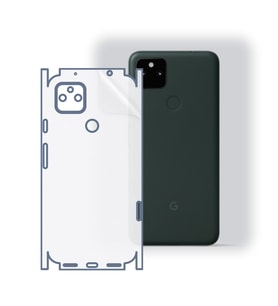 SChitec Google Pixel 5A Uyumlu Fullbody Arka Kaplama Hidrojel Koruyucu Film