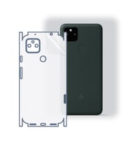 SChitec Google Pixel 5A Uyumlu Fullbody Arka Kaplama Hidrojel Koruyucu Film