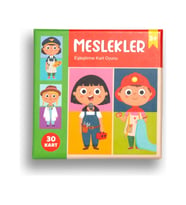 Melimelek Meslekler Eşleştirme Kart Oyunu