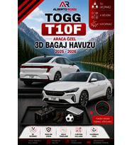 TOGG T10F 2025 - 2026 Araca Özel 3D Bagaj Havuzu