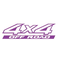 4x4 Ofroad Sticker 17x17 Cm Mor
