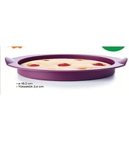 Tupperware Silikon Pişirme Kalıbı Yuvarlak Mor