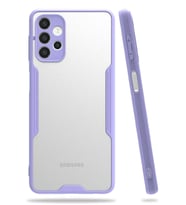 Durukar® Samsung Galaxy A72 Kılıf Platin Silikon - Lila