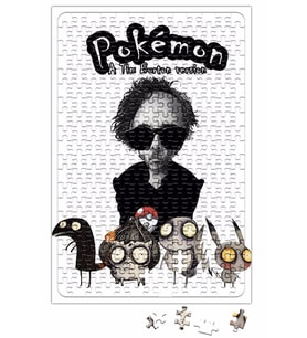 Pokemon Tim Burton Puzzle 240 Parça Yapboz