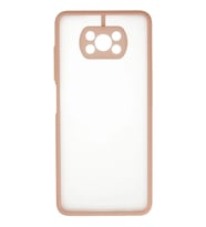 Mey İthalat® Pocophone X3 Kılıf Montreal Silikon Kapak - Pembe