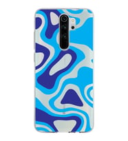Xiaomi Redmi Note 8 Pro Uyumlu Kapak Renkli Desen Tasarımlı Şeffaf Silikon Kılıf