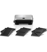 Braun Snack Maker 5 Sm5038 Sandviç, Waffle Ve Tost Makinesi Silver