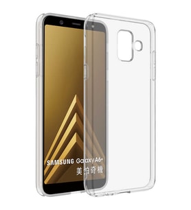 Samsung Galaxy A6 2018 Kılıf Şeffaf Silikon Hibrit Case Kapak (Renksiz)