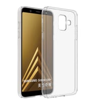 Samsung Galaxy A6 2018 Kılıf Şeffaf Silikon Hibrit Case Kapak (Renksiz)