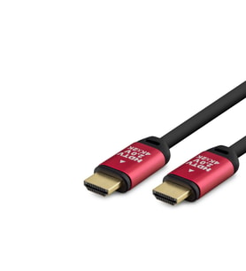 Hdmi 2.0 Kablo 4K Uhd Od 8.0 Mm 5 M - Siyah Kırmızı HDX2034