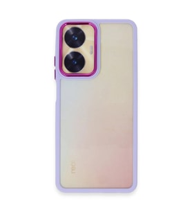 Realme C55 Kılıf Dora Kapak - Lila