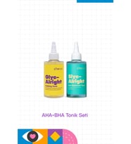 AHA+BHA Tonik Seti - GLYC ALRIGHT ve SLYC-ALRIGHT