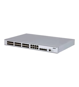 DAHUA S5436-24GF8GT4X, 36 Port, 24 Port GigaBit SFP, 8 Port Gigabit Lan, 4 Port 10 Gigabit SFP, Yönetilebilir, Switch